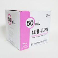 한백)일회용주사기50cc/18G*38mm