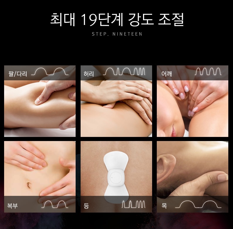 [SAFA] 사파 EMS 저주파 마사지기 RM-2000 / 리모컨 포함